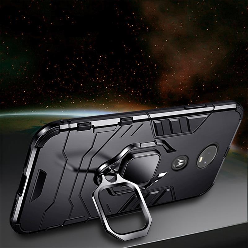 Coque d'armure antichoc pour Motorola Moto G7 souple TPU + Coque arrière PC sur Moto G7 Plus G7plus Coque accessoire pour Moto G7 Play Fundas