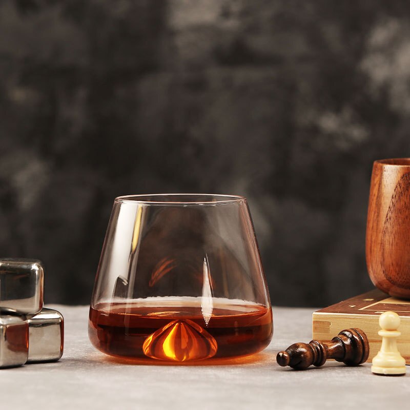Whiskyglas blyfritt kristallglas handgjort glas xo chivas konjak brandy snifter rött vin dricksglas kopp