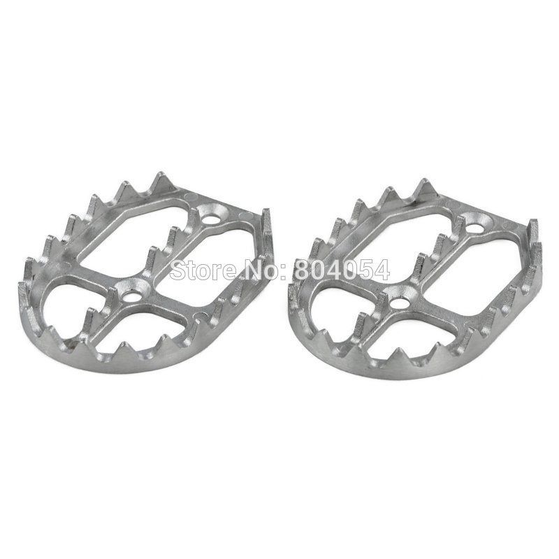 Orange billet cnc pro-bite brede fede fodpinde til ktm exc xc sx sxf 125-530cc 1998