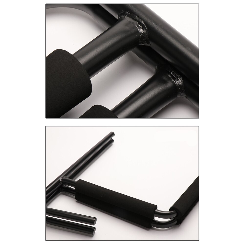 2 Stuks Kajak Rack Muurbeugel Houder Hanger Supporter Carrier Opslag Muur Beugel Kano Peddel Surfplank Accessoire (Zwart)