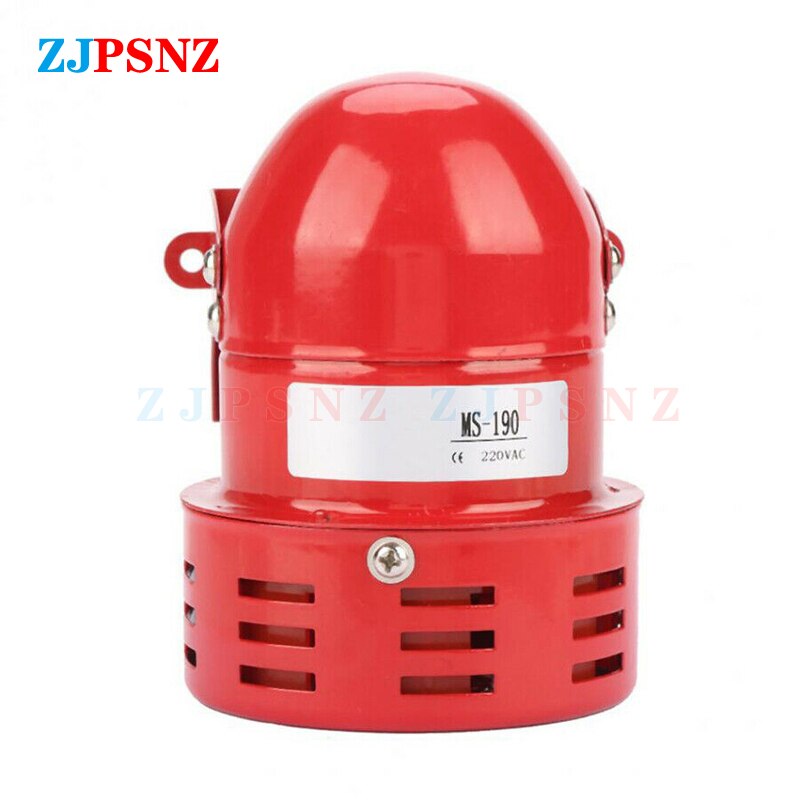 SM-190 mini metal automobilowy powietrze nalot syrena alarmowa silnik ciężarówki syrena alarm przemysłowy dźwięk elektryczna osłona przed kradzieżą róg