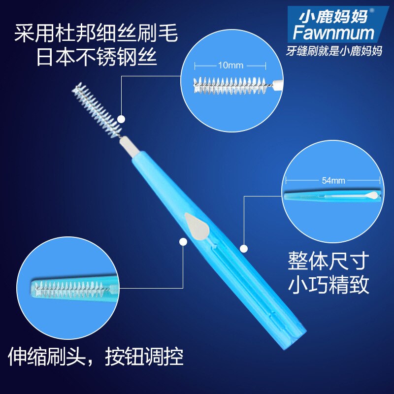 10 Stuks Rager Schoon Tussen Tanden Dental Floss Intrekbare Tandenstoker Schoonmaken Tandheelkundige Borstels Tanden Mondhygiëne Care