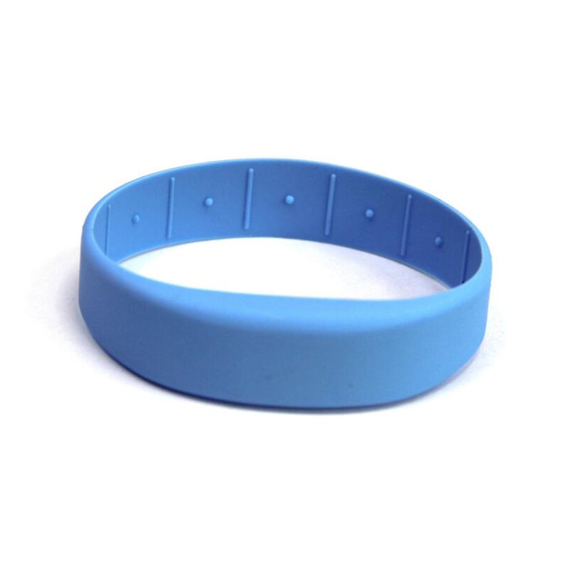 13.56MHZ RFID Silicone Wristband Bracelet Waterproof NFC Tag Wrist Bands MF S50 1K Read Write IC Door Access Control Card