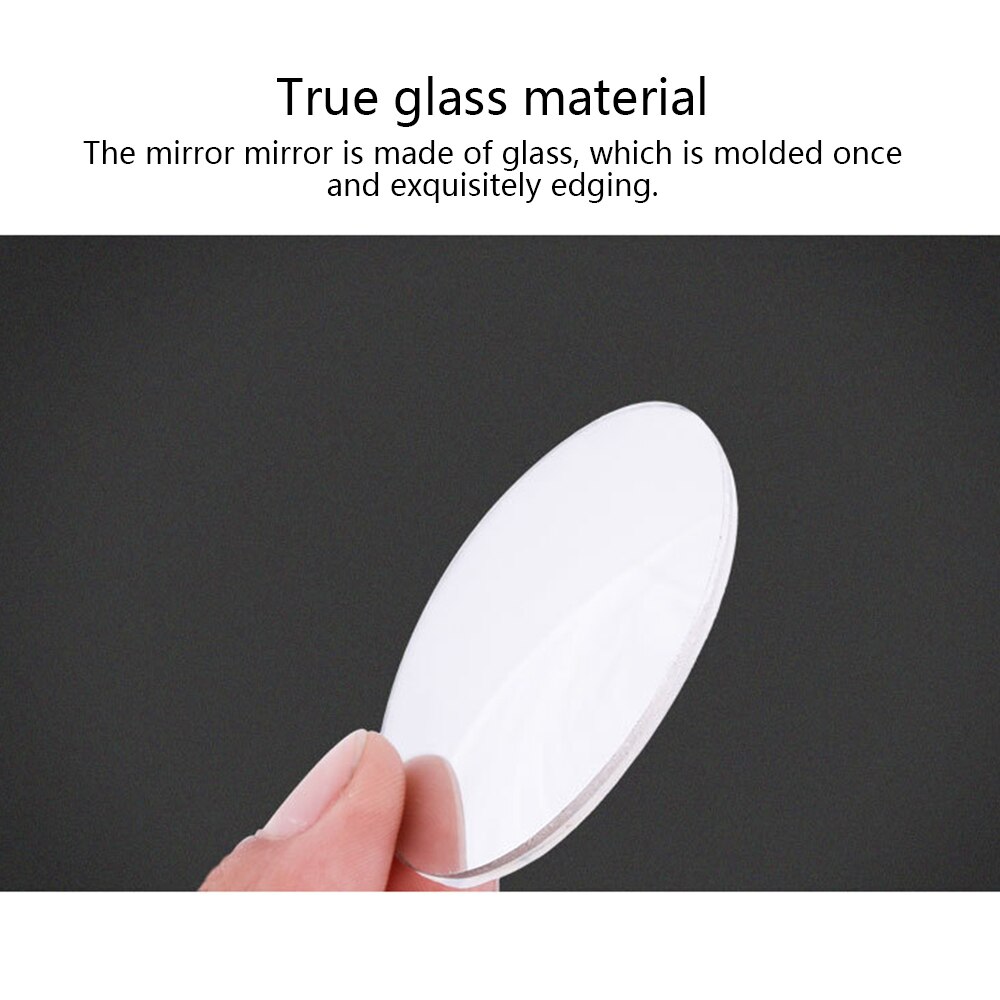 1pc auto 360 groothoek ronde bolle spiegel auto voertuig zijkant dodehoek dodehoekspiegel brede achteruitkijkspiegel kleine ronde spiegel