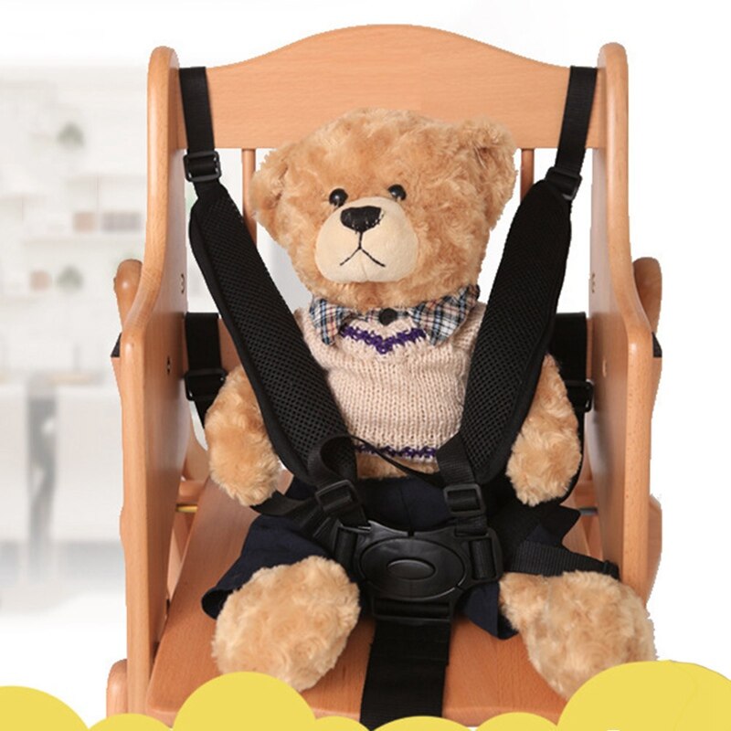Baby Peuter Veiligheid Wandelwagen Seat Riem Riem Duurzaam Harnas Borst Veilig Vijf-Punt Gesp Voor Kinderen Riem Winkelwagen Accessoires