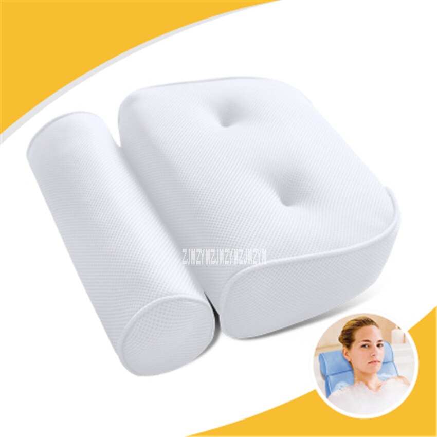 SPA Badkussen Antislip Bad Hoofdsteun Zachte Waterdichte Badkussens Met Zuignappen Bad Nekkussen Badkamer Accessoires – koop de beste producten in de online winkel SPA Badkussen Antislip Bad Hoofdsteun Zachte Waterdichte Badkussens Met Zuignappen Bad Nekkussen Badkamer Accessoires – koop de beste producten in de online winkel