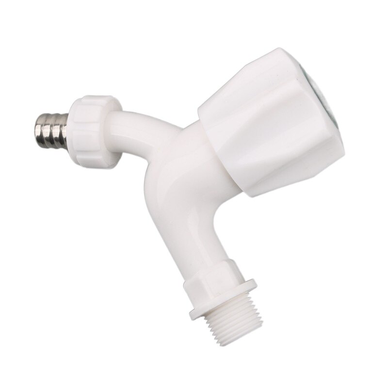 1pc 1/2" Male Thread PP Faucet Kitchen Plastic Water Tap 1/2 inch Slanted Bibcocks Plumbing Faucets Garden Connector