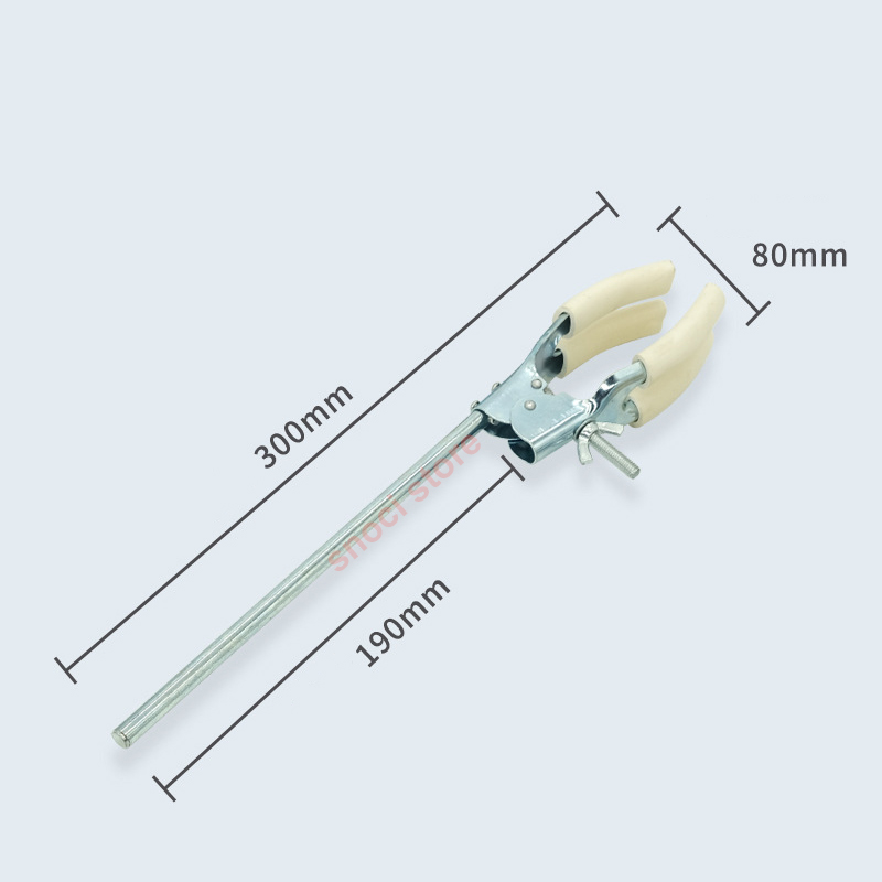 Laboratory Test Tube Clip 2-jaw clamp 4-jaw clips universal clamp condenser tube clamps tubes clamp college school Lab supplies: green