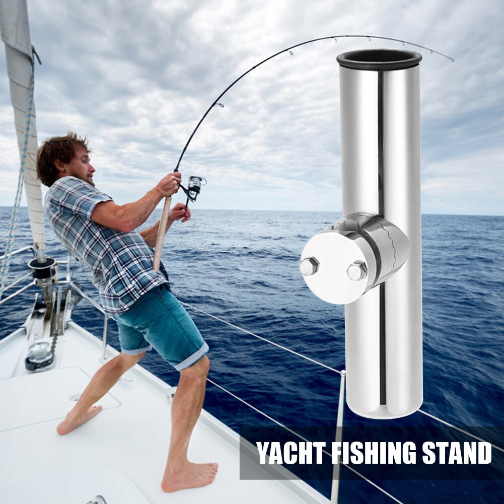 Supporto per canna da pesca per barche Marine morsetto in acciaio inossidabile 316 staffe per canna da pesca supporto per canna da pesca per esterni