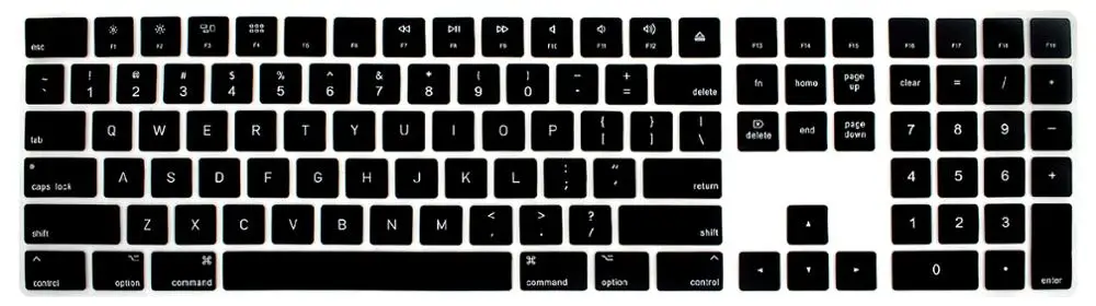 Voor Apple Magic Toetsenbord A1843 Met Numeriek Pad Us Engels Versie Keyboard Skin Cover Mult
