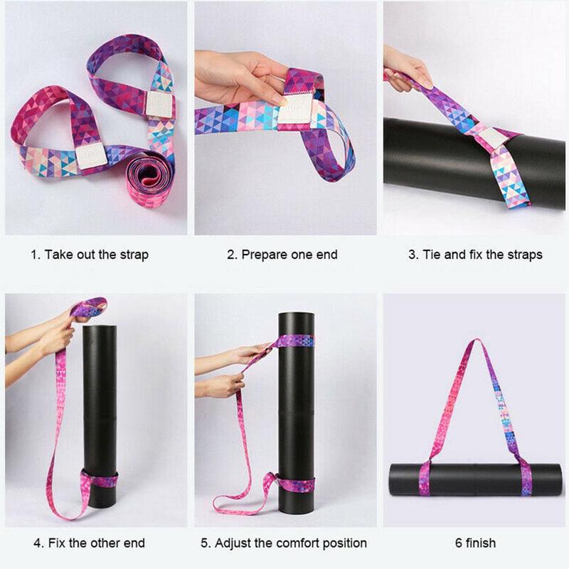 Katoenen Touw Band Yoga Mat Band Elastische Band B8Q4 I7U3