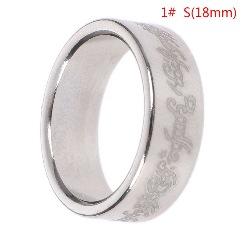 Black Circle Pk Ring Magic Tricks Strong Magnetic Magnet Ring Coin Finger Decoration 18/19/20/21mm Size Magic Ring Props Tools