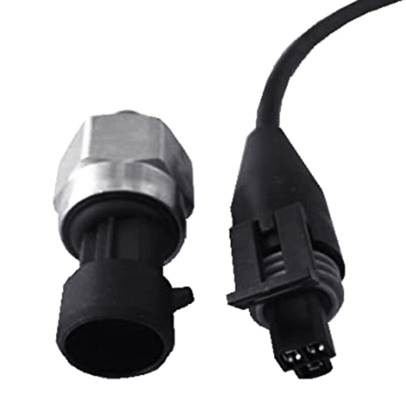 Pressure Transducer Sender Sensor Compatible with Oil Fuel Air Water 1/8"NPT Thread Stainless Steel