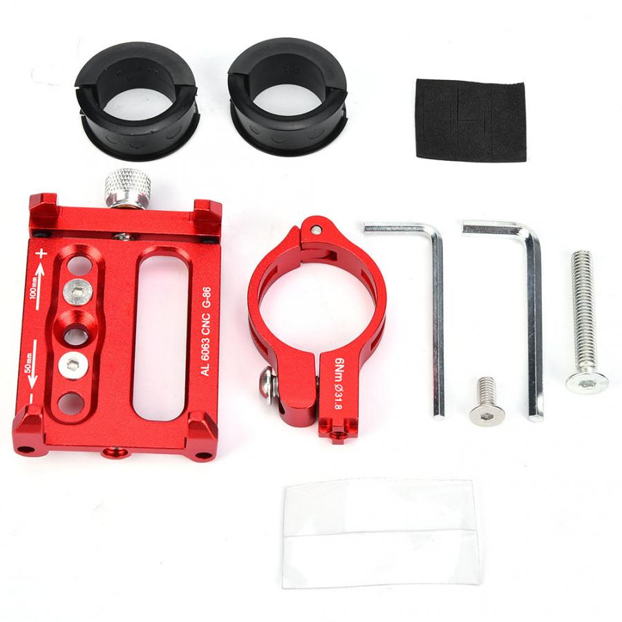 GUB G86 Bike Handlebar Extender Rack Adjustable Holder Support Stand for Phone Mount Bike Cycling Accessories G-86: Red