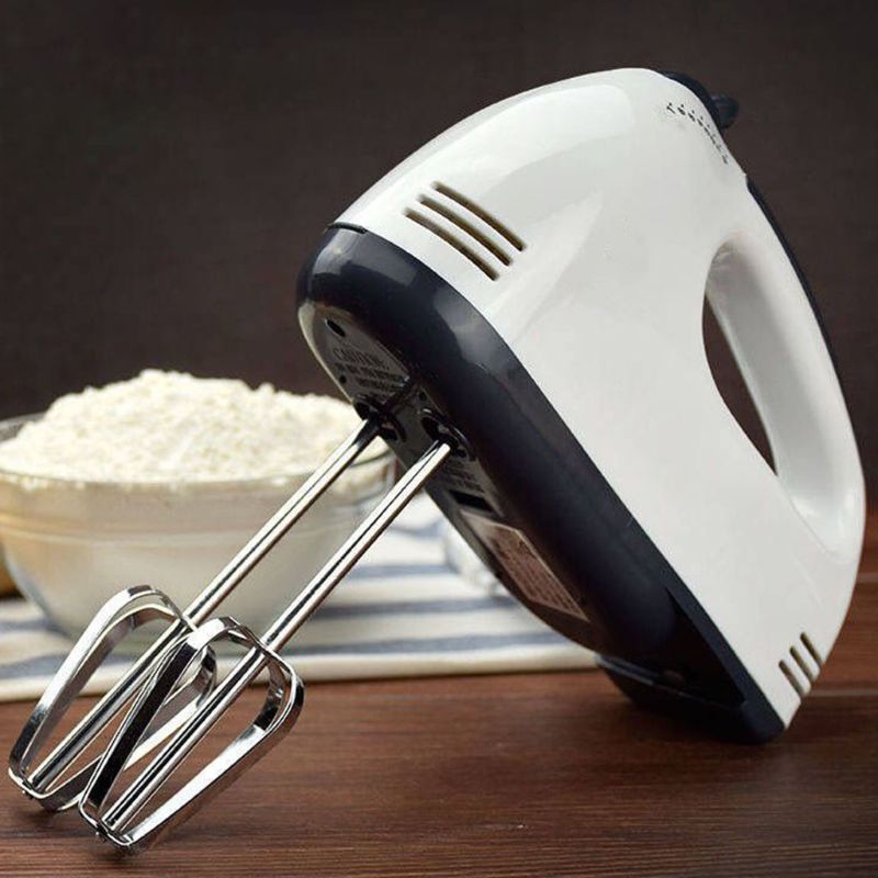 Eu Plug Elektrische Mixer 7 Snelheden Verstelbare Deeg Blender Desktop Eiklopper