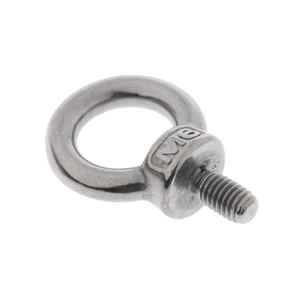 Stainless Steel Eye Bolt Sail Boat Roof Rack Bolt Nut M6/M8/M10/M12/M14/M16