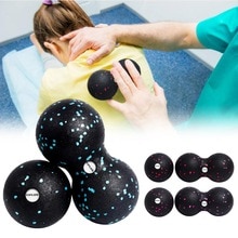 Peanut yoga ball trening dypvev massasje ball kit for myofascial trigger point release lacrosse ball muskel rulle massasjeapparat