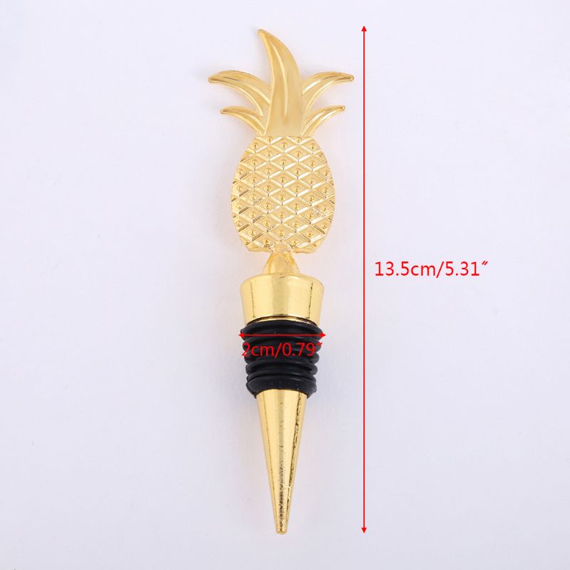 Ananas champagne rödvin flaskpropp vakuumförseglad twist valentins bröllop gynnar  h7ed
