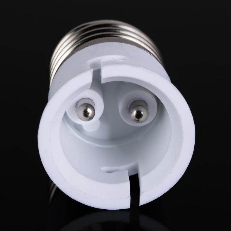 5pcs E27 to B22 Light Lamp Bulb Fireproof Holder Adapter Converter Socket Base Bayonet Cap to Edison Screw