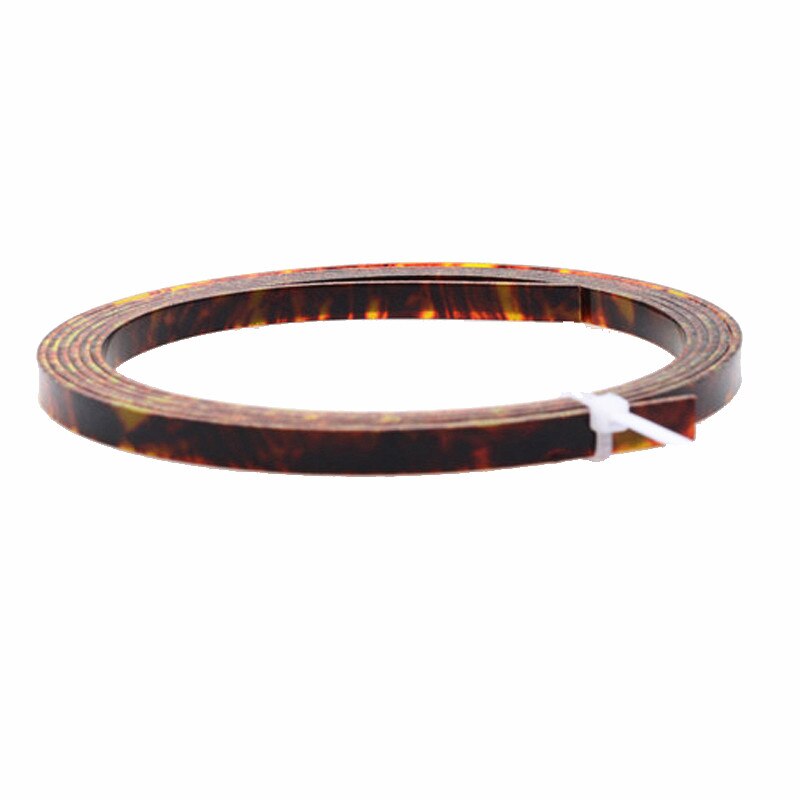 Colorful Celluloid 6/5/4/2 mm Width Guitar Binding Purfling 5 Feet Length Red Tortoise shell 1pcs: 6MM