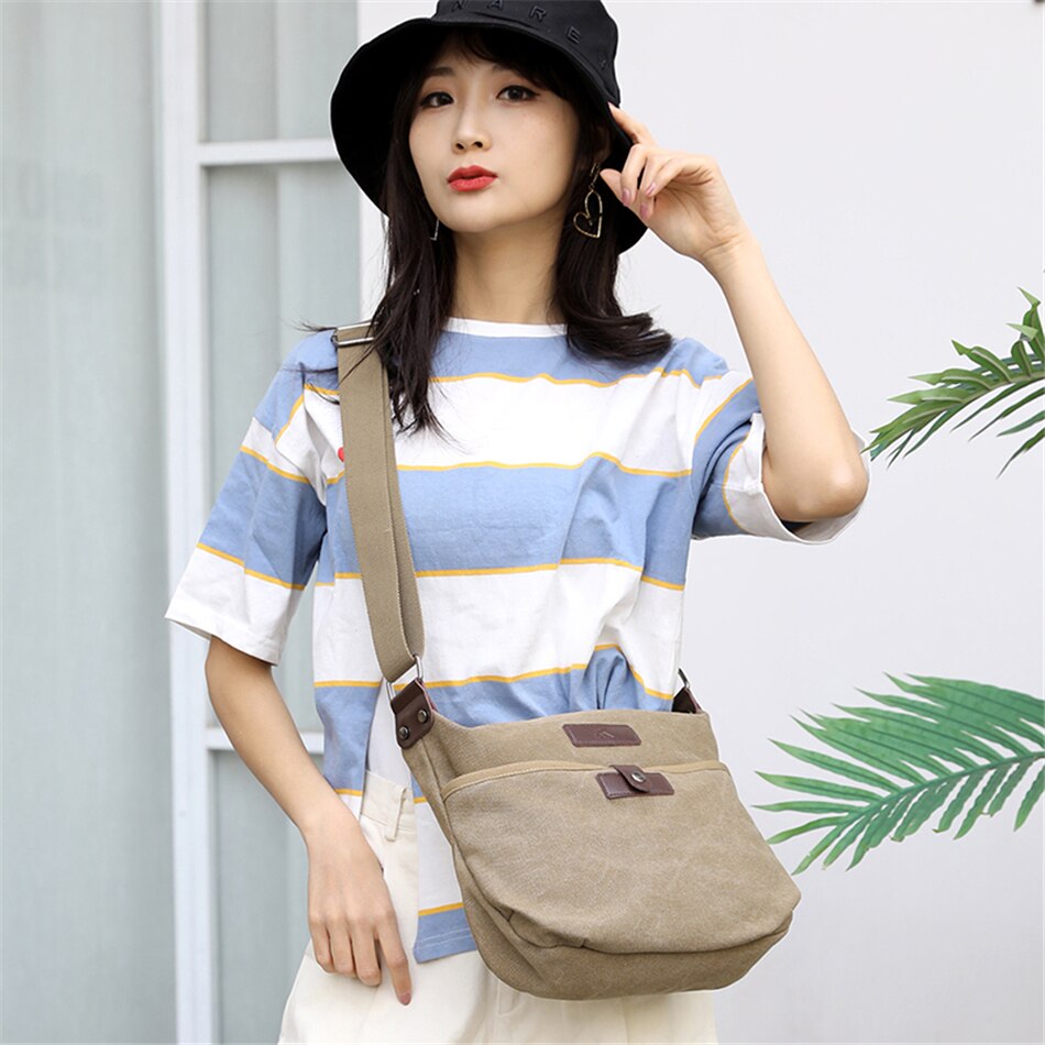 Moda Simples Saco de Ombro Das Senhoras Leveza Macio Saco de Lona Designer de Alta Qualidade Sacos Crossbody Para As Mulheres 2020 Bolsas De Mujer