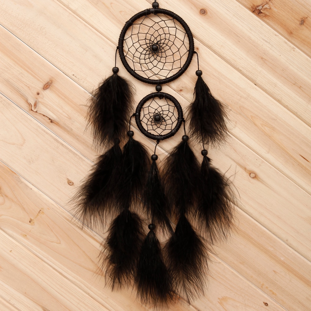 Heart Shape Handmade Dream Catcher Net With Feathers Wall Hanging Decorative Dreamcatcher Home Decoration Ornament dromenvanger