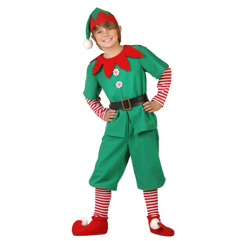 Christmas Outfit Girls Elf Costume Family Christmas Costume Parent Children Women Christmas Dress
