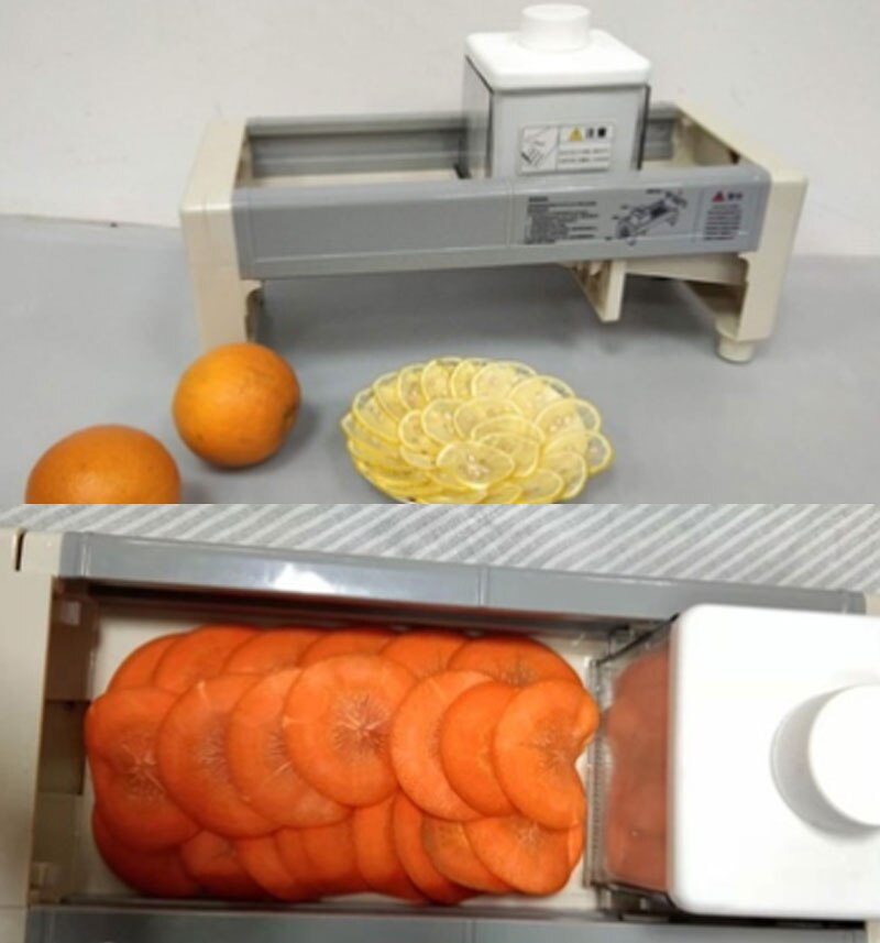 Commercial lemon/fruit slicer machine