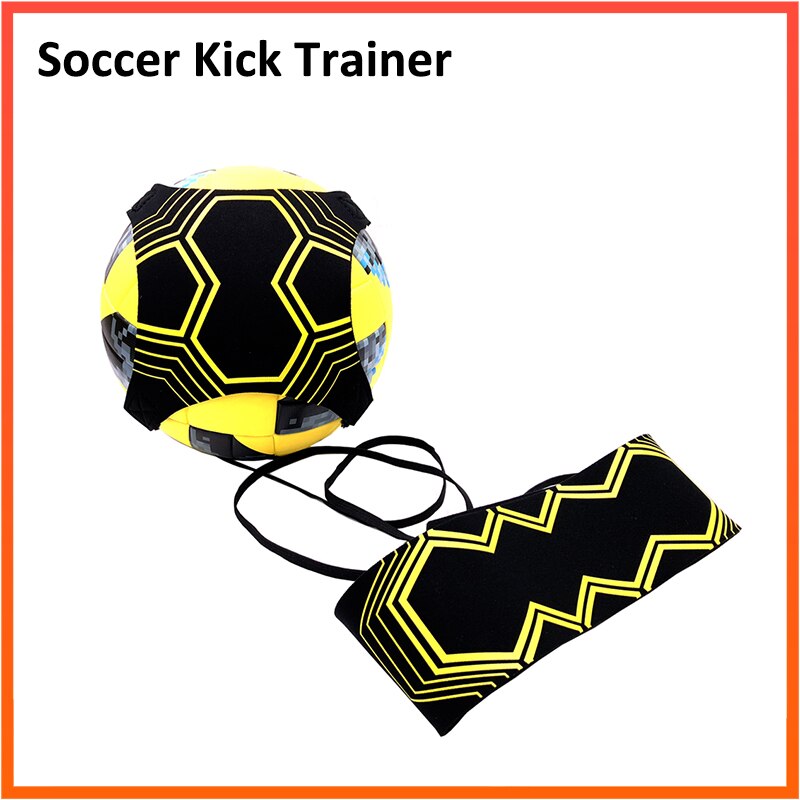 Calcio Kick Solo Trainer Belt regolabile Swing bandage Control Soccer Training Aid Equipment cinture in vita