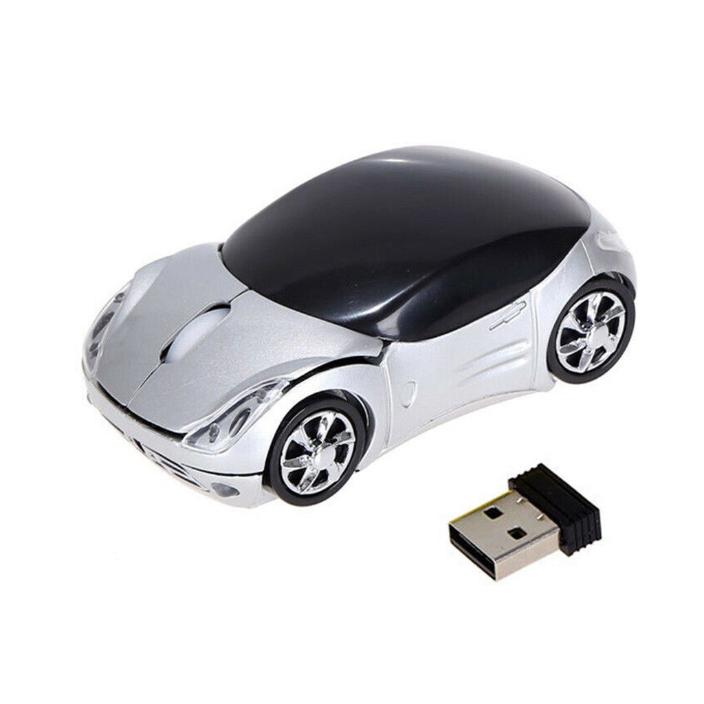 Binmer Wireless Mouse 3D Car Flexibly 2.4GHz 1600 DPI USB Receiver Mini Mice Optical Gaming Mouse For PC Laptop19APR8: SL