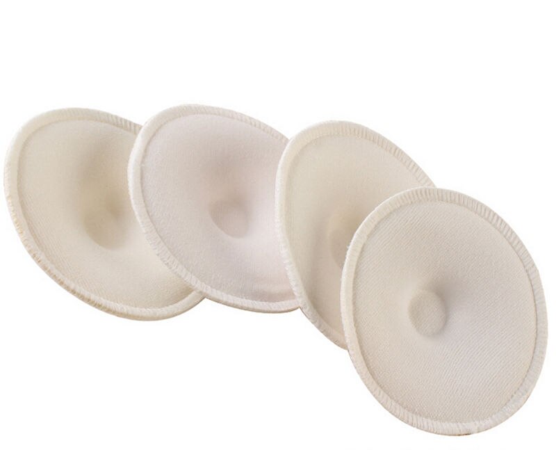 Breast Pads Anti-overflow Maternity Nursing Pad Baby Feeding Breastfeeding Washable Breathable Absorbency Mom Necessary 4Pcs