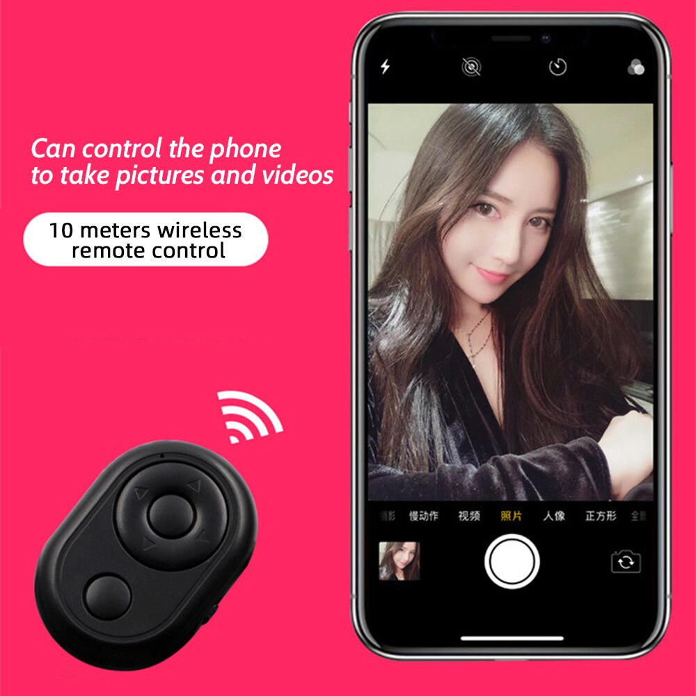 Fonken Bluetooth Selfie Afstandsbediening Draadloze Camera Sluiter Tiktok Bladeren Ebook Turn Pagina Voor Ios Android Bluetooth Adapter