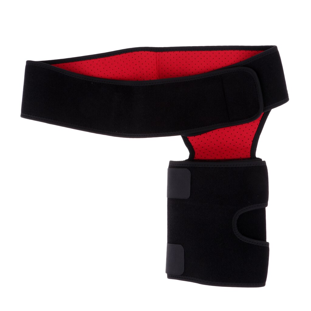 Neopreen Dij Lies Brace Ondersteuning Compressie Been Wrap Ondersteuning Pijn Hip Ondersteuning Voor Getrokken Lies-Verstelbare Compressie Wrap