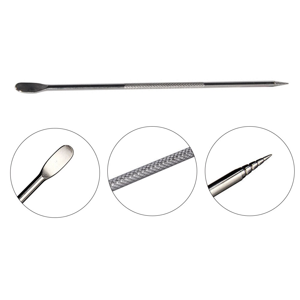 Barista Tools Stainless Steel Coffee Latte Chain Link Frozen Latte Foam Scoop 1 Piece Coffee Appliance DIY Coffee Art Pin