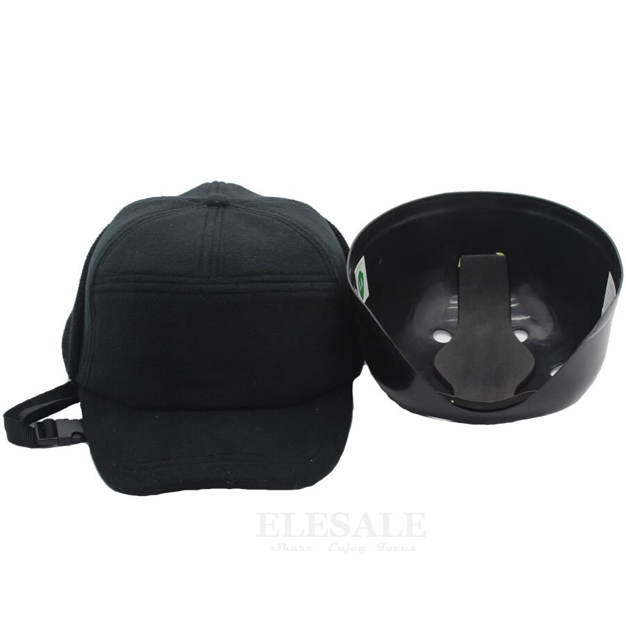 Winter Thermal Work Safety Bump Cap Helmet Baseball Hat Style Protective Warm Hard Hat For Work Site Wear Head Protection