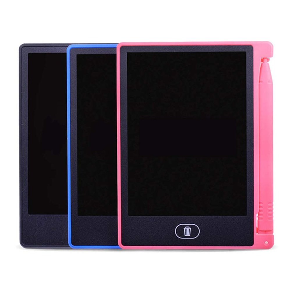 4.4 Inch Lcd Digitale Engels Lcd Tablet Draagbare Mini Kinderen Tekening Graffiti Board Bericht Schrijfbord