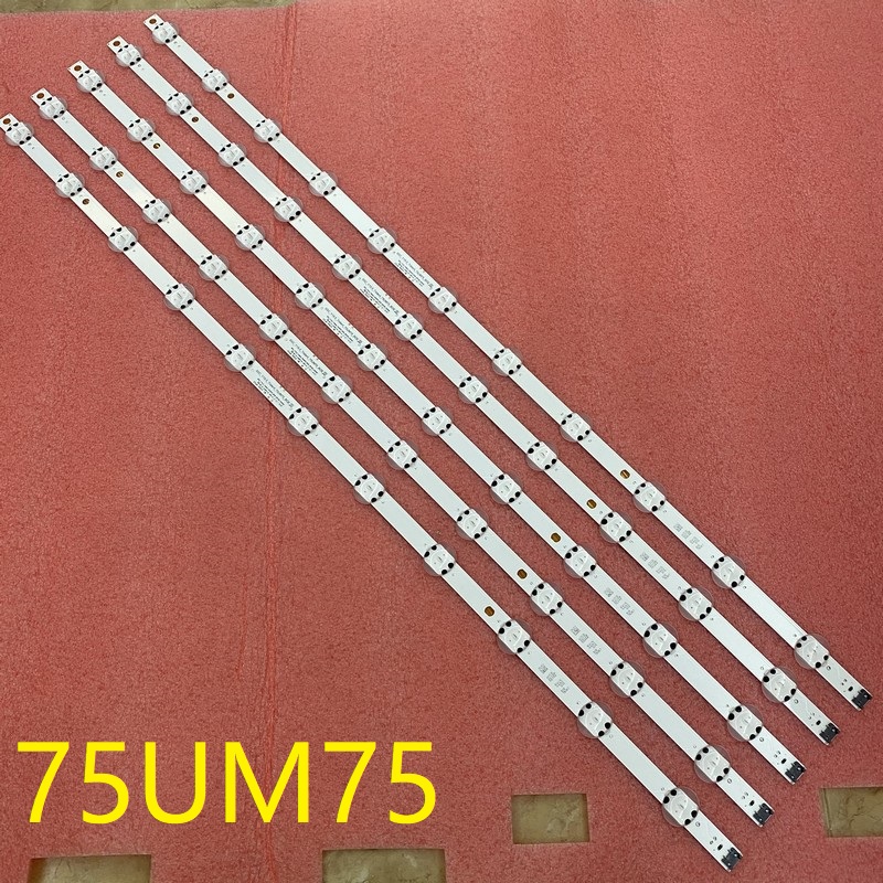 Led stripe for  tv 75 um 7000 pla 75 un 8570 aud 75 um 7100 psa 75 um 7110 plb 75 un 7070 puc 75 un 7370 auh 75 un 8570 puc agf 80358306 hc750 dqn abur 3