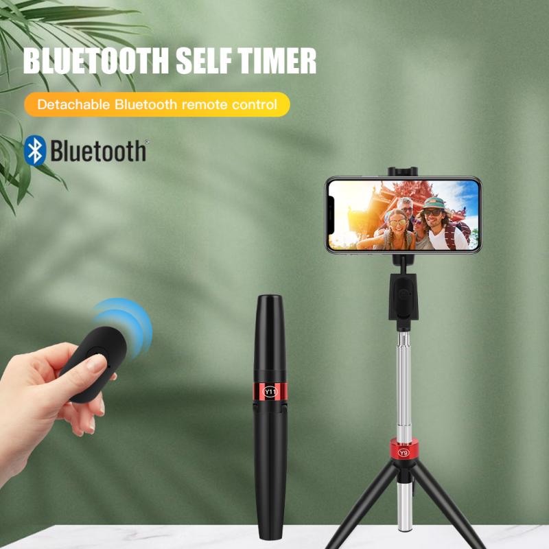 3 In 1 Wireless Bluetooth Selfie Stick Extendable Monopod Foldable Tripod With Remote Phone Holder For Android Phone