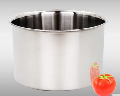 Verdikking Roestvrij Staal Saus Pot Smaak Stoofpot Met Cover Pot Melk Thee Zalfpotje: 20cm without lid