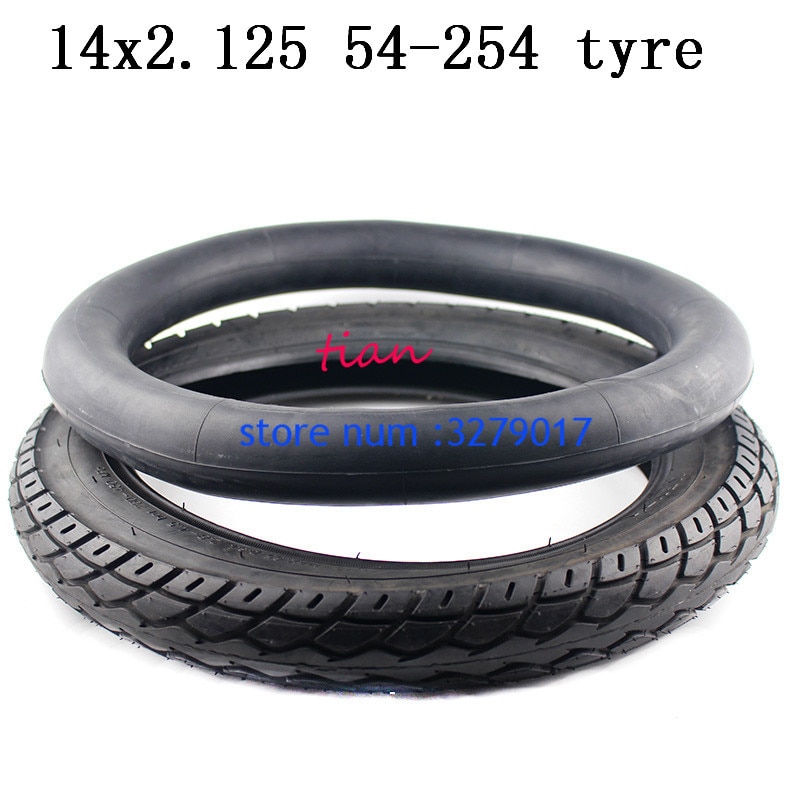 14x2.125 bike folging electric scooter tyre 14 x 2.125 tyre for Gas Electric Scooters 14 inch E-bike wheel tire