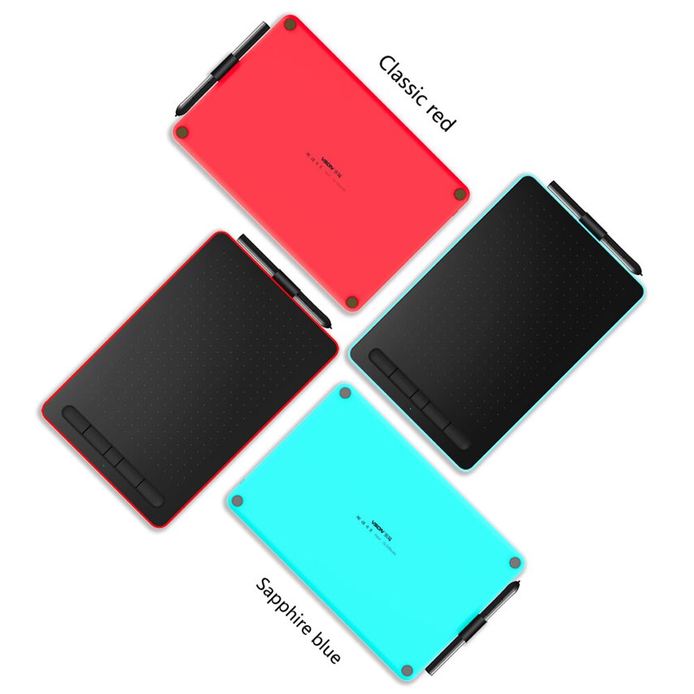 Clear Hand Painted Board Pc With Stylus Writing Tablet Notepad Painter School Student Black G10