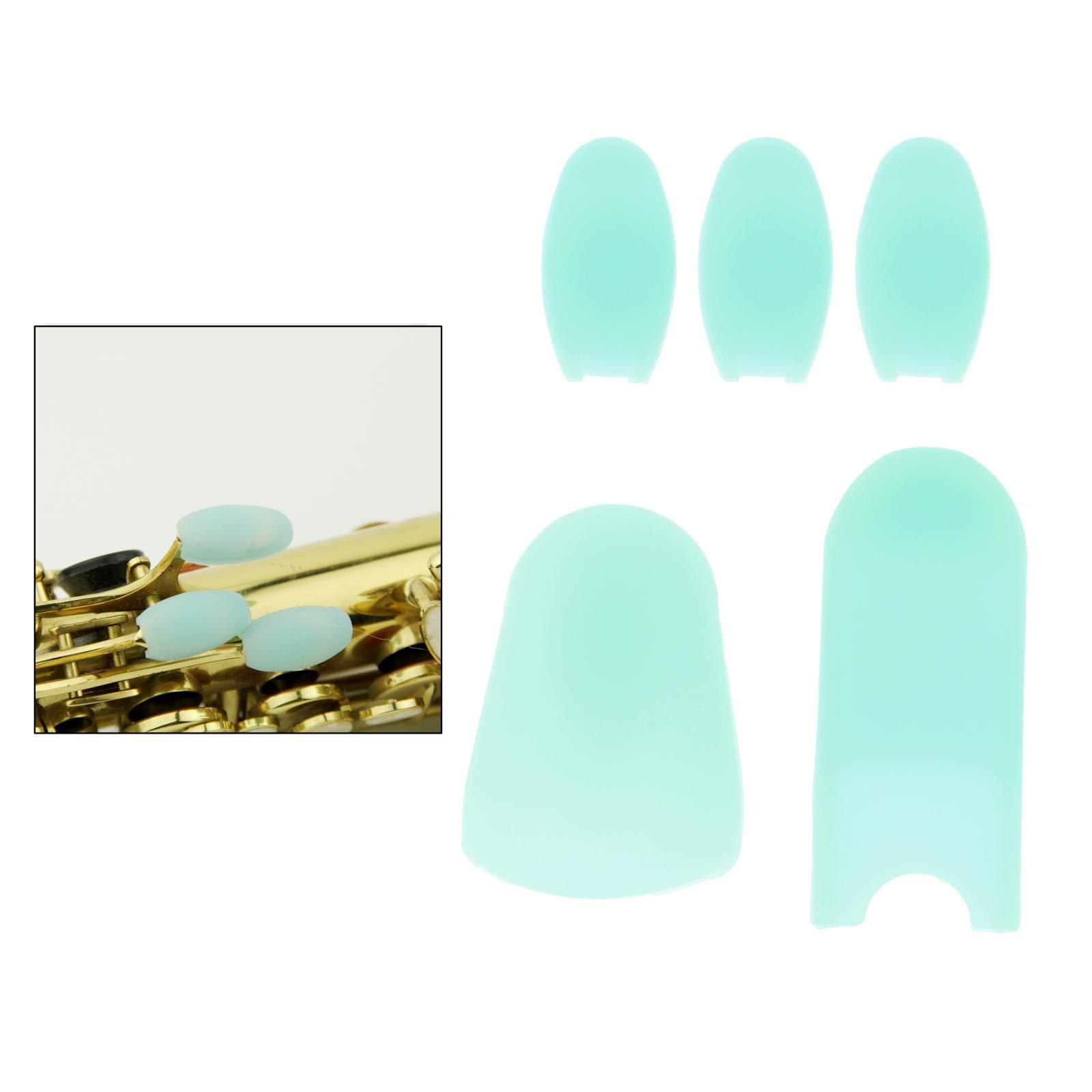 Silicone Saxophone pouce reste économiseur coussin coussin protège-doigts confortable pour Alto ténor Soprano Saxophone