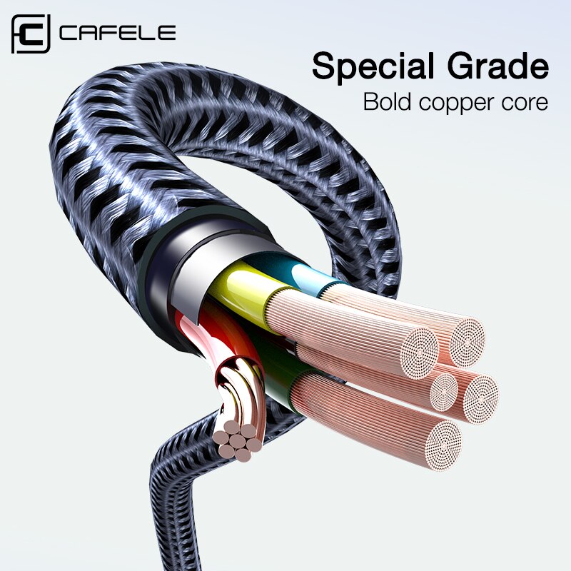 Cafele 18W Pd Kabel Usb Type C Naar Voor Lightning Fast Charger Voor Iphone 11 Pro Usb C Type kabel Voor Huawei Samsung Data Sync