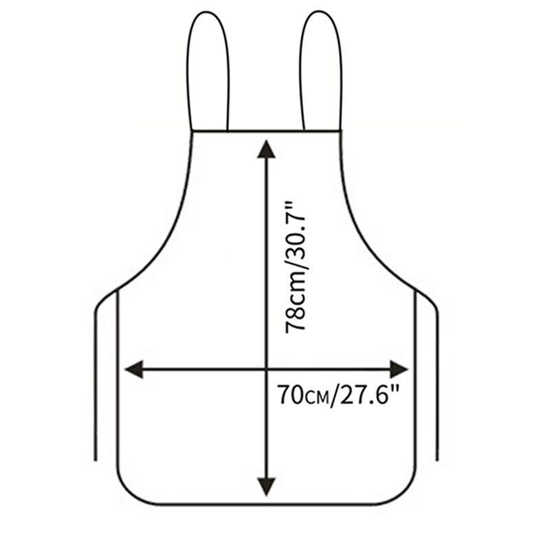 Cooking Chef Aprons for Women Men Bib Dress with Pockets BBQ Cooking Baking Waist Aprons Waterproof Waist Ladies Pinafore