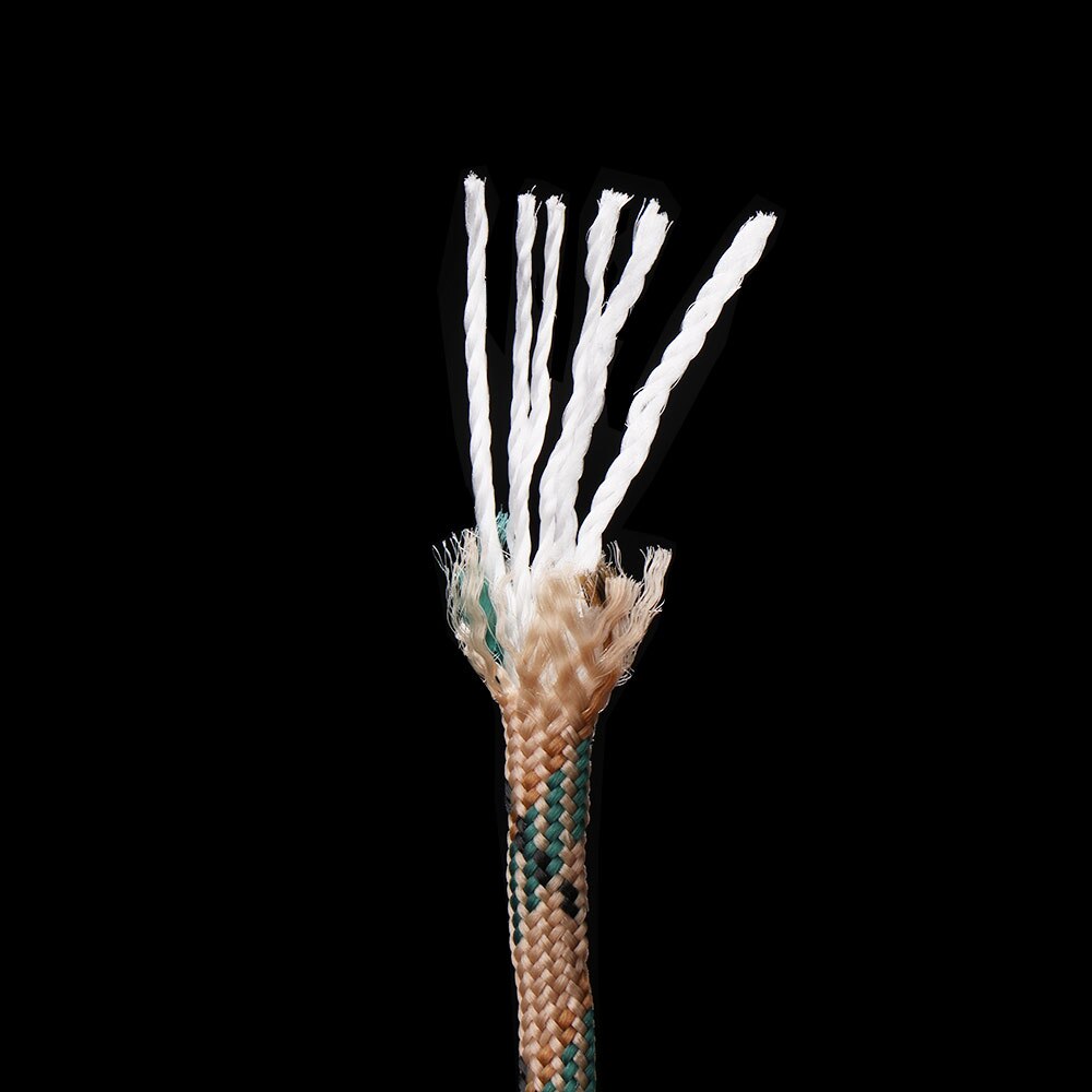 5 Meter länge 7-Strang Nylon Fallschirm-schnur Schlüsselband Zelt Seile Durchmesser 4mm draussen Werkzeuge Wandern Camping Ausrügestochen überleben Bausatz