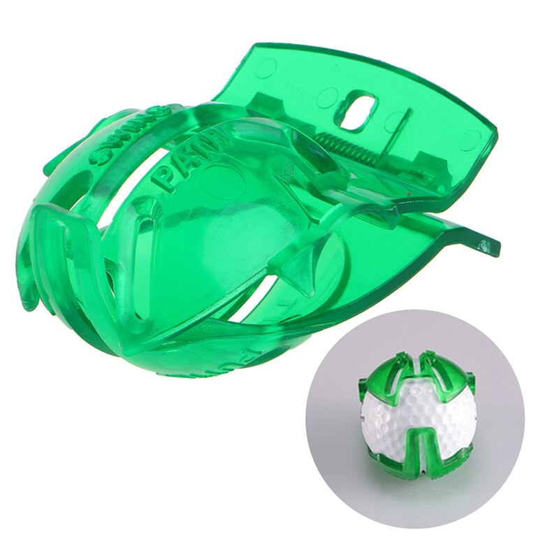 Minigolf ball linje liner markør mal tegning justeringsmerker putteverktøy  w15
