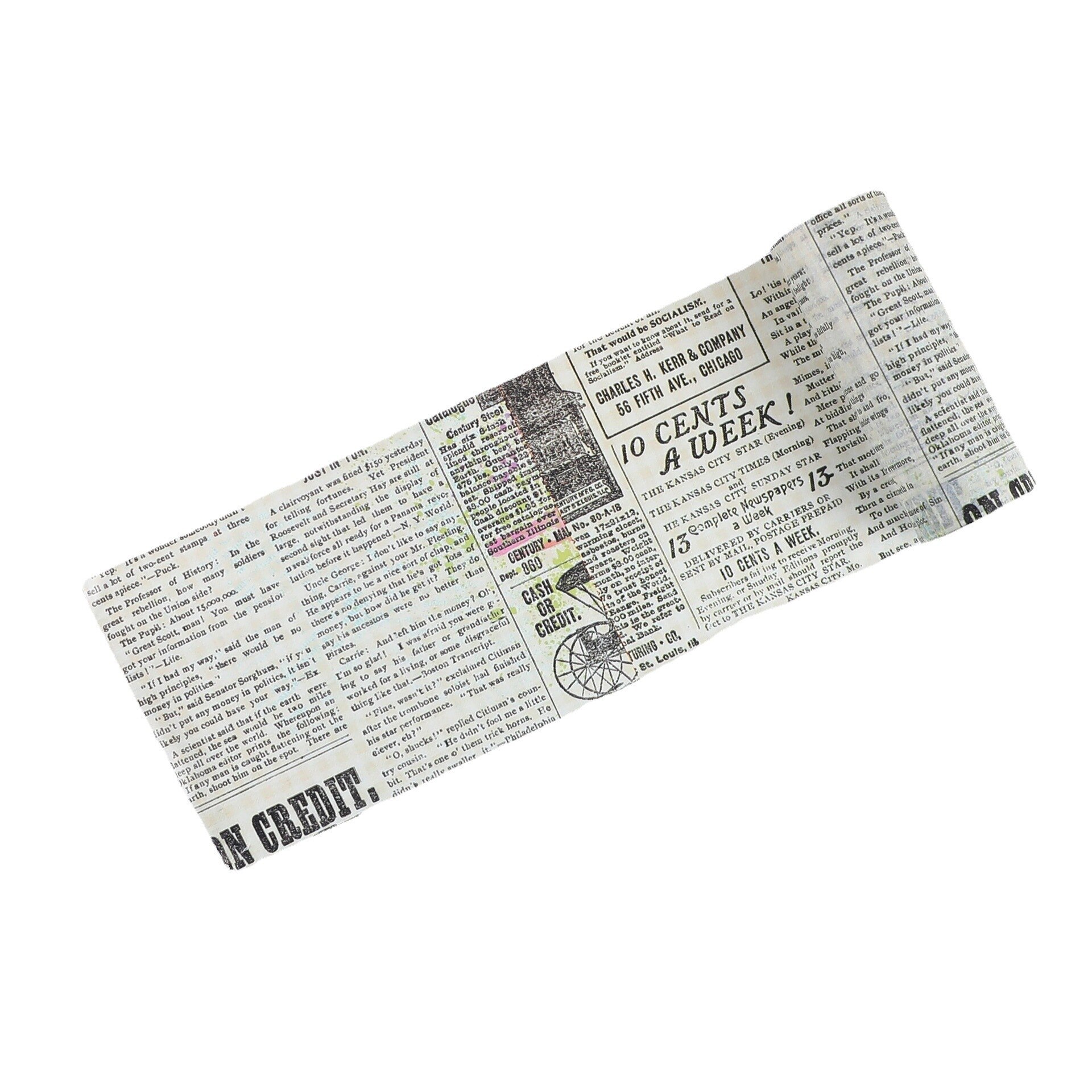 Cinta adhesiva para escribir a mano, mapa Vintage, periódico, cinta adhesiva decorativa, Diy, Scrapbooking, etiqueta adhesiva, papelería