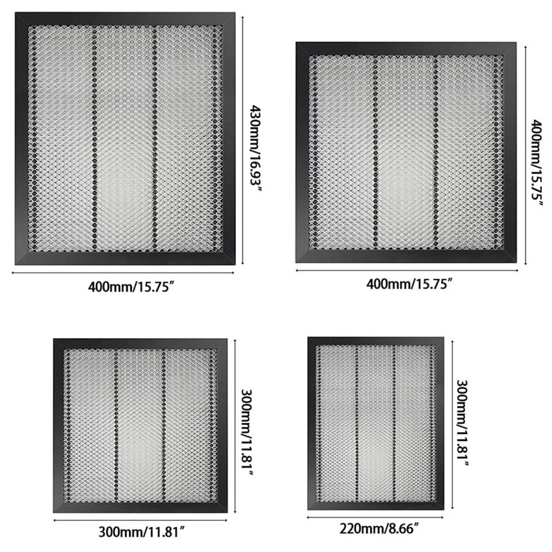Honeycomb Working Table Work Bed Platform for DIY CO2 Mini Engraver Honeycomb Working Table