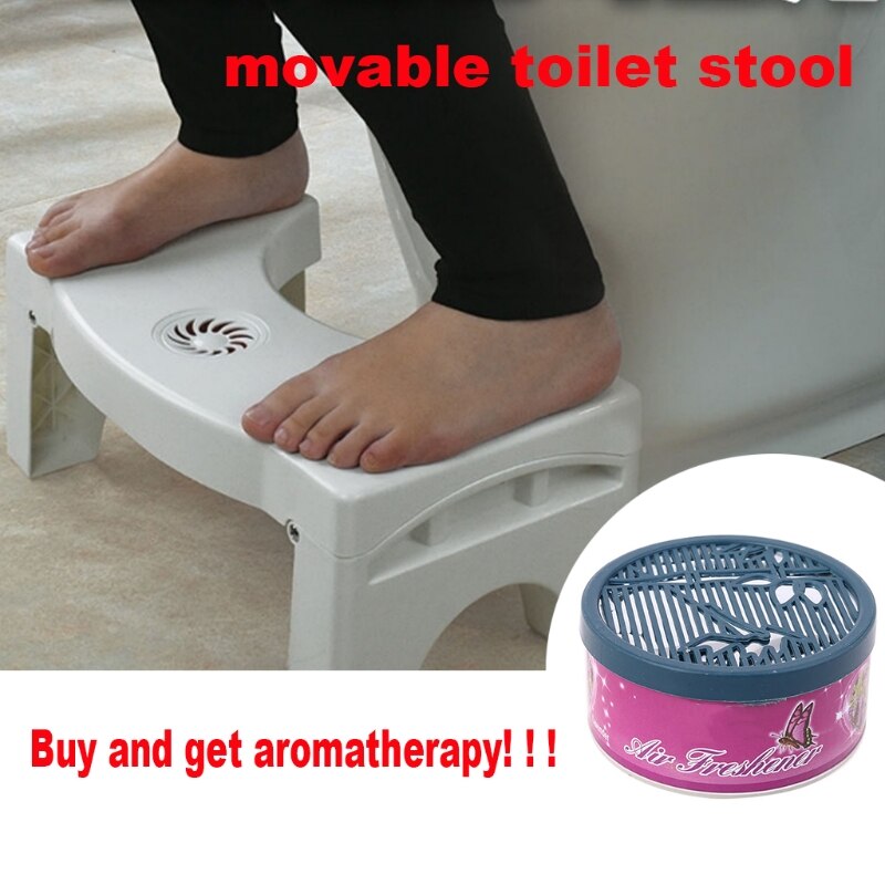 Squatty Toilet Squatty Step Stool Children Adult footstool Non Slip Potty toilet stool With fragrance