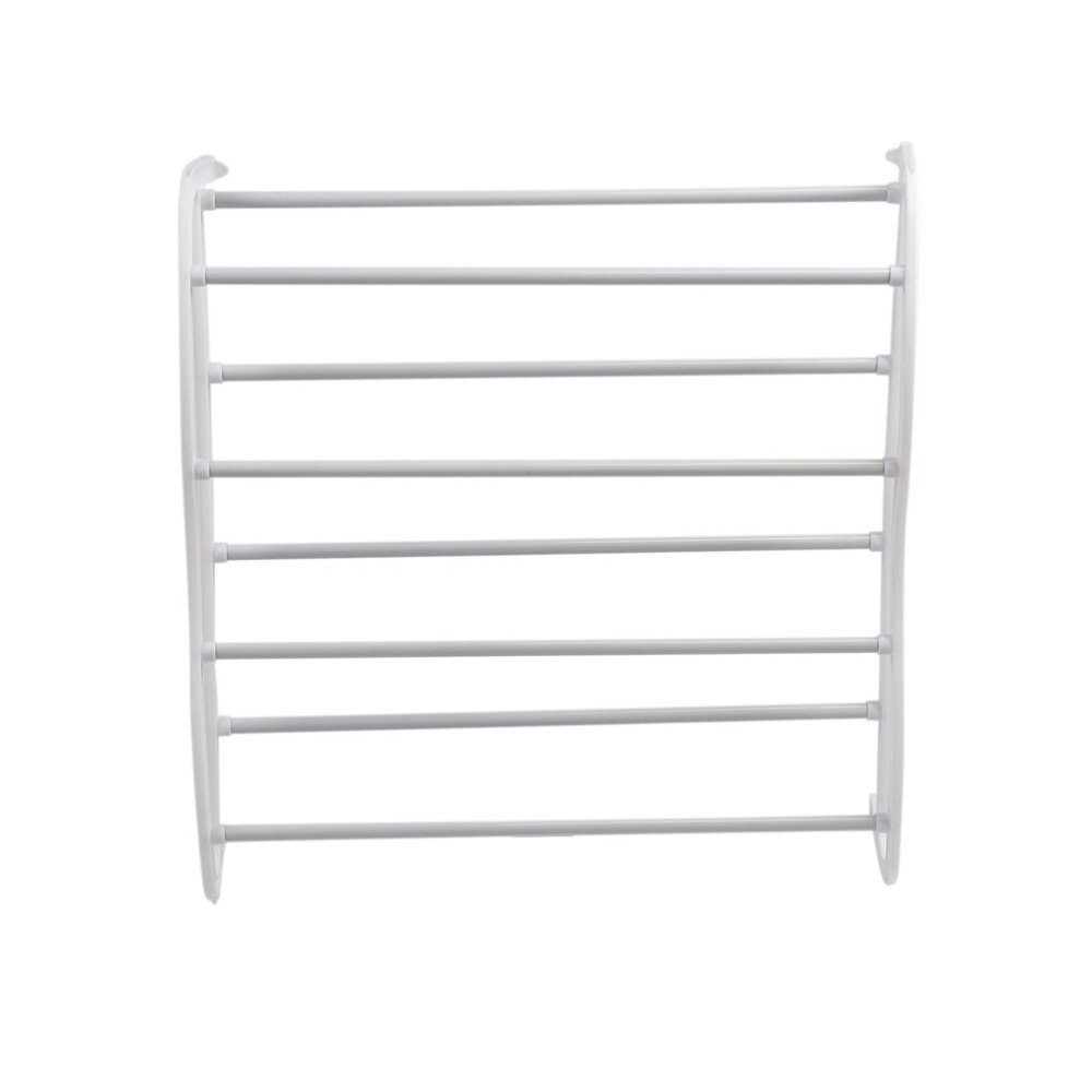 Shoe Rack 12 Layers Fit 12 Pairs Hanging Over the Door Organizer for Closet Portable Multifunctional PP plastic Spray Iron Pipe